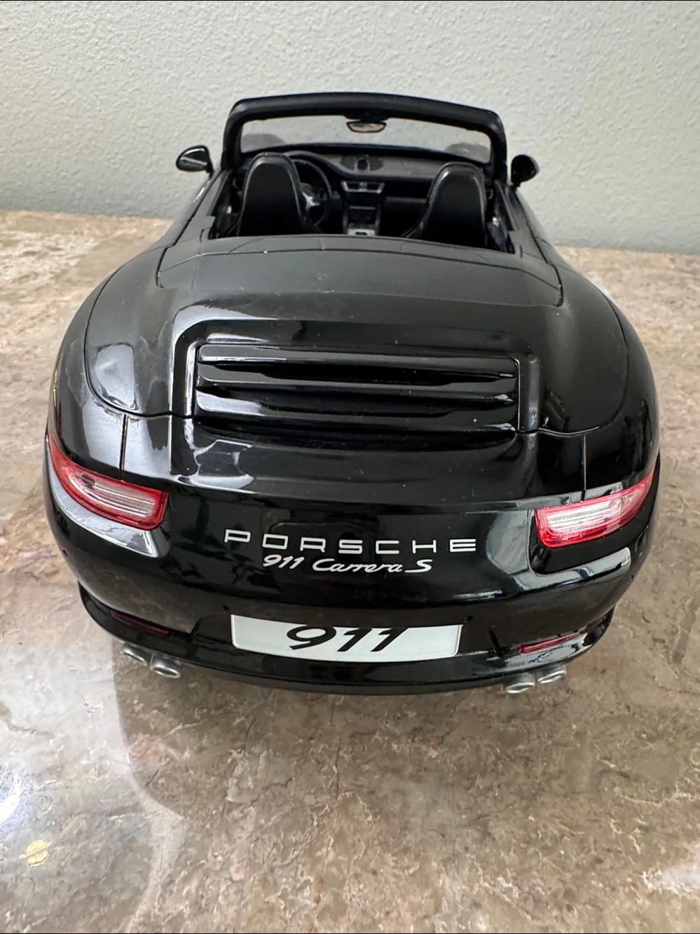 Rastar Porsche 911 Carrera toy car missing RC